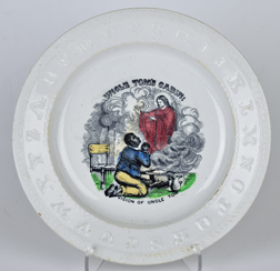 Uncle Tom's Cabin Staffordshire Plate