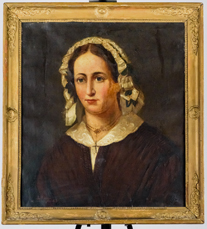 Oil Portrait of Fransisca Calleja