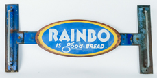 Rainbo Bread Painted Steel Door Plate