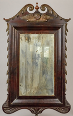 Federal Over-Mantle Mirror with Eagle
