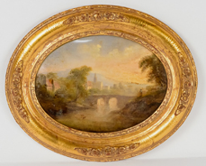 Early Oil Landscape Painting