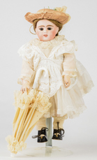 French E6D Bebe Bisque Head Doll