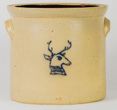 F.T. Wright & Son Decorated Stoneware Jar