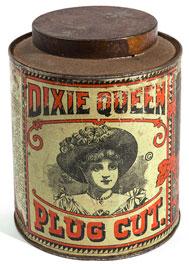 Dixie Queen Tobacco Tin