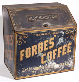 Forbes Coffee Tin Store Bin