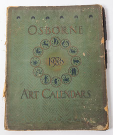 Osborne Art Calendars For 1906