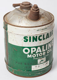 Sinclair Gas Can