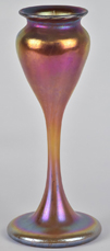 Kew-Blas Gold Iridescent Glass Vase 