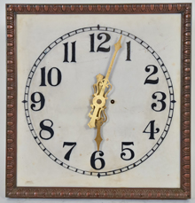 Marble Dial Architectural Clock