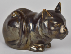 Rookwood Cat Paperweight