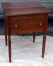 Early Walnut Sewing Stand