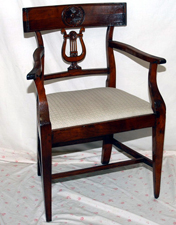 Period Cherry Arm Chair