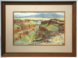 WEBB YOUNG (NEW MEXICO) WATERCOLOR