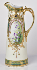Nippon Pitcher with Gold and Jewels